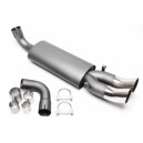 Sportovní tlumič výfuku 2x76mm Audi Coupe (89) - 1.8+2.0+2.3l_1