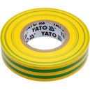 Elektrikářská páska PVC 15mm / 20m žlutozelená_1