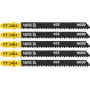 Pilový list do přímočaré pily 100 mm na dřevo TPI10 5 ks_1