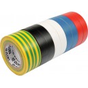 Izolační páska 19 x 0,13 mm x 20 m barevná 10 ks_1