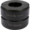 Náhradní čelisti k lisovacím kleštím YT-21735 typ TH 16mm_1