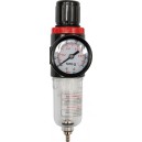 Regulátor tlaku vzduchu 1/4", max. 0,93MPa, s filtrem (15ccm)_1