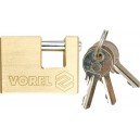 Visací zámek 65 mm čepový mosaz 3 klíče_1