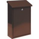 Poštovní schránka 400x250x100mm hnědá_1