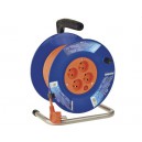 Prodlužovačka - Buben 25m - 4 zásuvky 1,0mm PVC_1