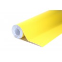 Matná hedvábná citrónová žlutá polepová fólie 152x300cm - interiér/exteriér_1