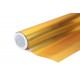 4D Karbonová chromovaná zlatá polepová fólie 150x1000cm - interiér/exteriér